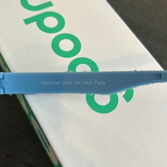 Goodr Limited Edition Super Fly Denim Aviator Glasses Denim Blue - Picture 8 of 11